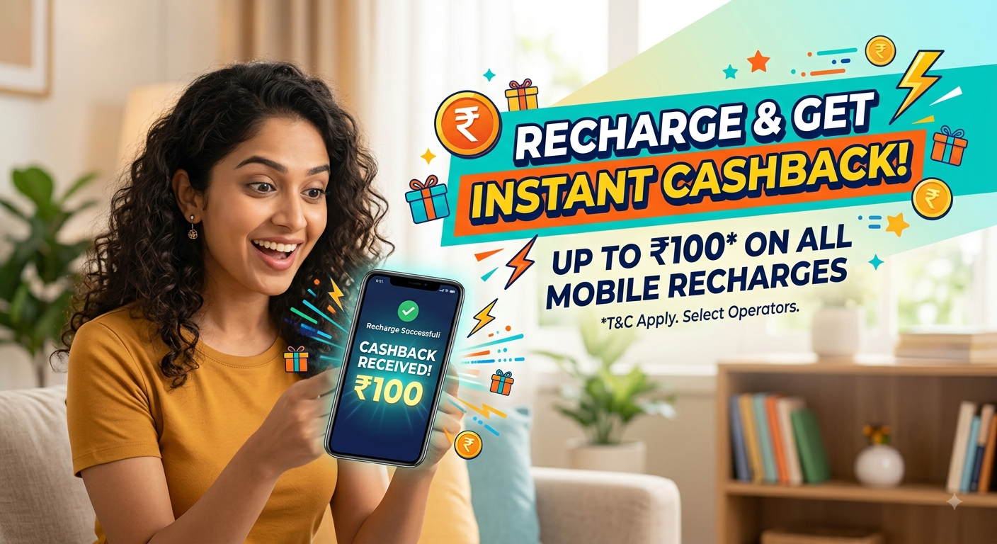 Recharge & Get Guaranteed Cashback
